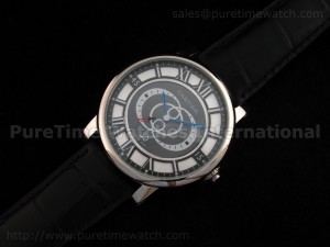 Ronde de Cartier SS Black Dial