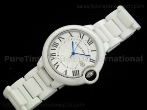Ballon Bleu Full White Ceramic Quartz