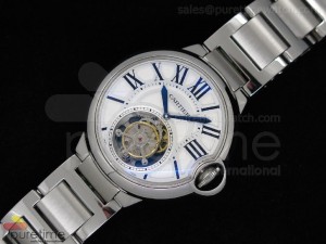 Ballon Bleu Tourbillon SS on SS Bracelet