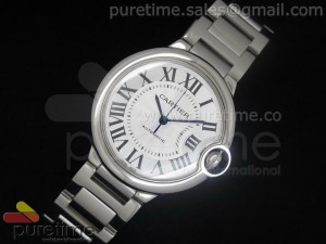 Ballon Bleu de SS White Dial on SS Bracelet ETA2671