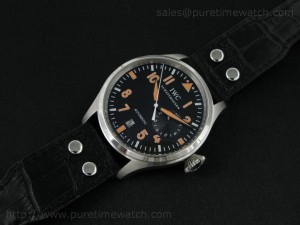 Big Pilot 2nd Edition SS Black/Orange