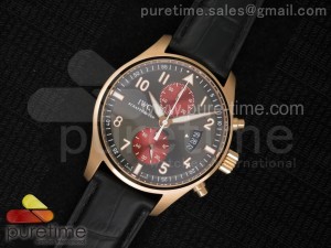 Pilot Chrono Tribeca Film Festival 2014 RG on Brown Leather Strap A7750