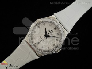 Constellation Quartz 35mm Diamonds White