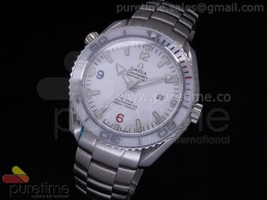 Planet Ocean 45mm Sochi.ru 2014 White Dial on SS Bracelet A2836