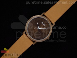 Altiplano PVD Brown Dial on Brown Nylon Strap Jap Quartz