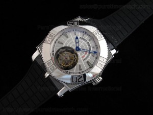 EasyDiver Tourbillon SS White