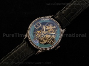 Grande Complication Skeleton Tourbillon PVD Full Diamonds