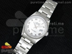 DateJust 116200 SS Silver Dial Roman Markers on SS Bracelet SA3135