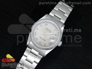 DateJust 116200 SS Gray Dial on SS Bracelet SA3135