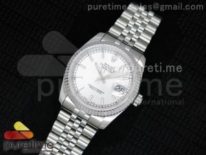 DateJust 116234 SS Silver Dial on SS Bracelet SA3135