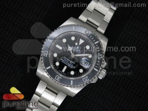 Submariner 116610 LN Black Ceramic LF 1:1 Best Edition SA3135 V3