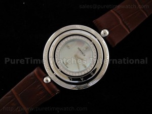 Eon Diamond SS on Brown Strap