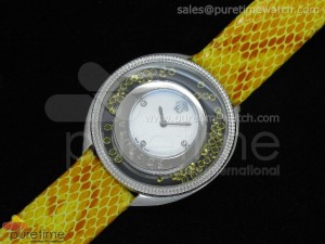 Destiny SS Color Crystal Bezel Yellow