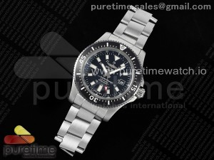 Superocean 44 Special Black Ceramic EF 1:1 Best Edition on SS Bracelet A2824