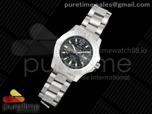 Colt Automatic 44mm SS TF 1:1 Best Edition Black Dial on SS Bracelet A2824 V2