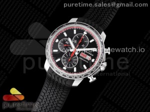 Mille Miglia 168571 SS V7F 1:1 Best Edition Black Dial on Black Rubber Strap A7750