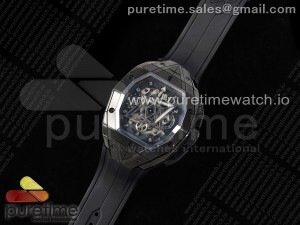 Spirit of Big Bang Sang Bleu PVD BLSF Edition Skeleton Dial on Black Rubber Strap A7750