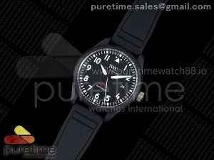 Pilot 41 Top Gun IW326906 M+F 1:1 Best Edition on Black Nylon Strap Miyota9015