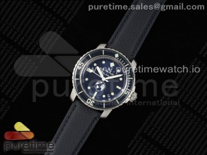 Fifty Fathoms Ocean Commitment III ZF 1:1 Best Edition on Sail-canvas Strap A1151