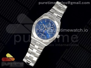 Overseas Perpetual Calendar SS 8F Best Edition Blue Dial on SS Bracelet A1120