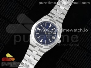 Overseas 4500V SS 8F 1:1 Best Edition Blue Dial on SS Bracelet A5100