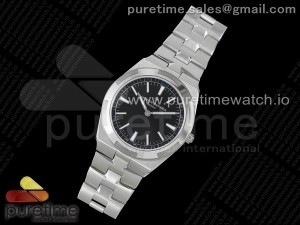 Overseas Ultra-Thin 2000V V8F Best Edition Black Dial on SS Bracelet A1120