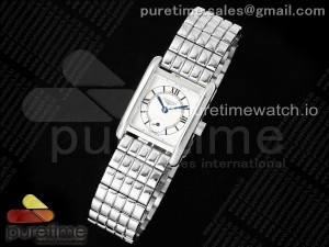 Mini DolceVita SS 21.5mm AF 1:1 Best Edition White Dial on SS Bracelet Ronda Quartz