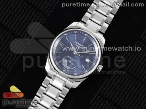 Master Power Reserve SS APSF 1:1 Best Edition Blue Dial on SS Bracelet AL602