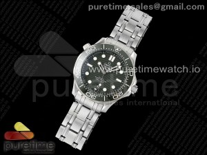 Seamaster Diver 300M EWEF 1:1 Best Edition Green Ceramic Green Dial on SS Bracelet A8800