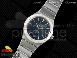 Constellation Meteorite 41mm SS ASWF 1:1 Best Edition Blue Dial on SS Bracelet A8900