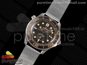 Seamaster 300 "No Time to Die" Limited Edition VSF 1:1 Best Edition on Titanium Mesh Bracelet SA8806 Super Clone V6