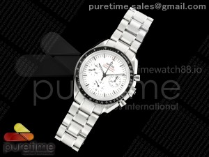 Speedmaster Moonwatch Professional OMF 1:1 Best Edition White Dial Manual Winding Chrono Movement