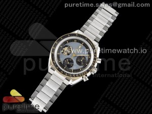 Speedmaster 50th Anniversary of The Moon Landing OMF Best Edition on SS Bracelet Manual Winding Chrono Movement