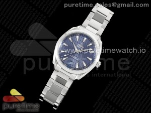 Aqua Terra 150M SS JQK 1:1 Best Edition Blue Dial SS Hand on SS Bracelet A8900