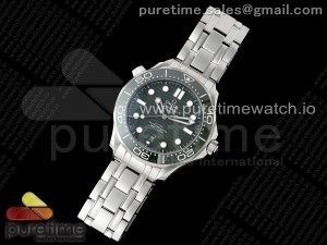 Seamaster Diver 300M ZF 1:1 Best Edition Green Ceramic Green Dial on SS Bracelet A8800