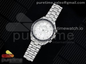 Speedmaster SS RMF Best Edition White Dial on SS Bracelet Lemania HW