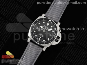 PAM1288 Y VSF 1:1 Best Edition Gray Dial on Gray Nylon Strap P900