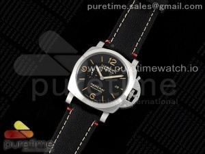 PAM1025 V TTF 1:1 Best Edition on Black Leather Strap P9010