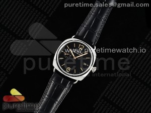 PAM1294 Radiomir 40mm VSF 1:1 Best Edition Black Dial on Black Leather Strap P900