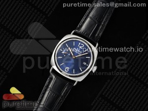 PAM1293 Radiomir Quaranta TTF Best Edition Blue Dial on Black Leather Strap A7750