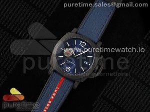 PAM1529 Luna Rossa Carbotech VSF 1:1 Best Edition on Blue Fabric Strap P.9010 Clone