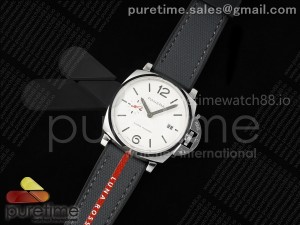 PAM1381  Luminor Due Luna Rossa 42mm VSF 1:1 Best Edition on Gray Nylon Strap P900