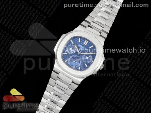 Nautilus 5740 SS GRF Best Edition Blue Dial on SS Bracelet A240