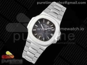 Nautilus 5711 SS PPF 1:1 Best Edition Gray Dial on SS Bracelet A330 V5