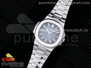Nautilus 5711/1A PPF 1:1 Best Edition Blue Textured Dial on SS Bracelet 324CS  V5