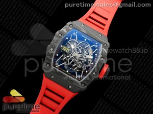 VAF Custom Made RM035-02 with Free Sprung Titanium Vaucher RMAL1 Super Clone (Black NTPT Red)