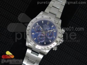 Daytona 2016 Baselworld 116509 Blue Dial on SS Bracelet A4130