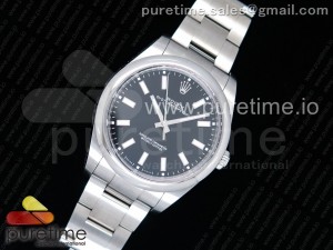 Oyster Perpetual 39mm 114300 BP 1:1 Best Edition Black Dial on SS Bracelet SA3132