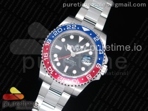 GMT Master II 116719 BLRO GM Maker 904L Steel Edition Black Dial on Bracelet A2836