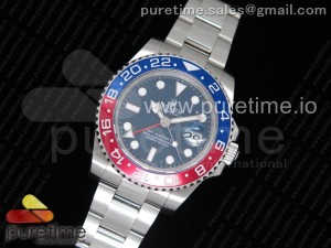 GMT Master II 116719 BLRO GM Maker 904L Steel Edition Blue Dial on Bracelet A2836